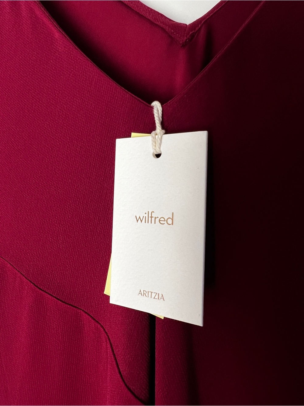 NWT - Wilfred Priscilla Maxi Dress in Juicy Rose, Medium - Picture 6 of 10